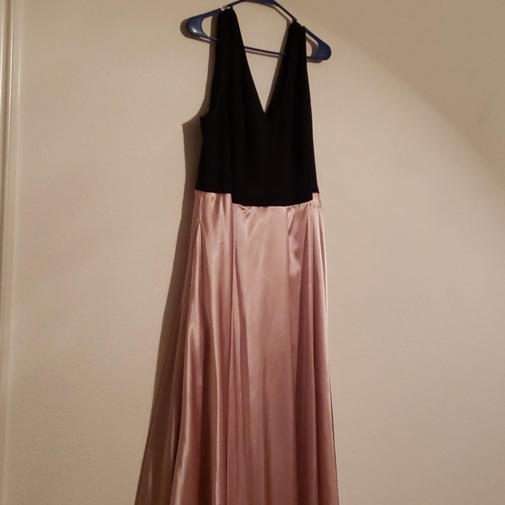 Rose Gold Evening Dress - Picture 2 of 8